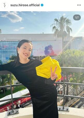 ５月２４日の広瀬すずのインスタグラム＠ｓｕｚｕ．ｈｉｒｏｓｅ．ｏｆｆｉｃｉａｌより 