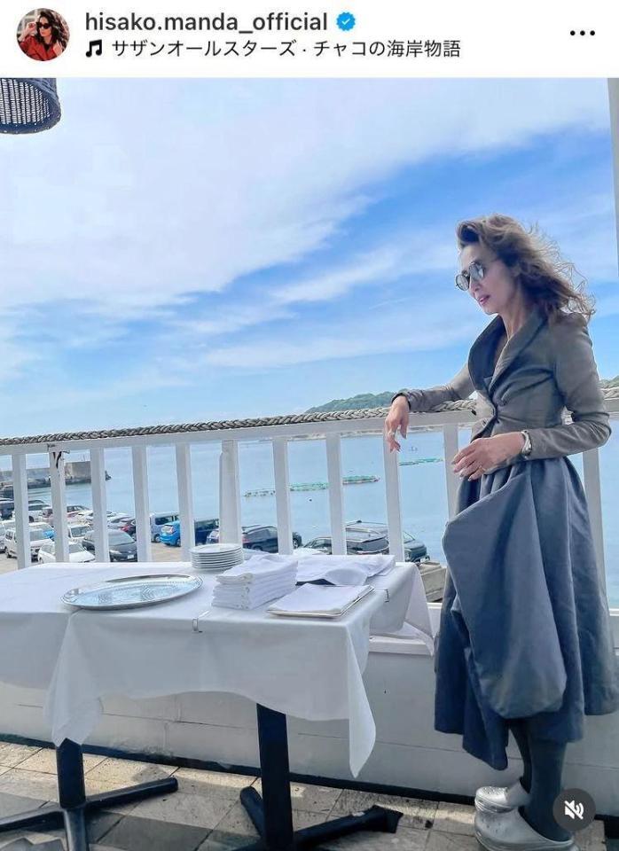　萬田久子のインスタグラム＠ｈｉｓａｋｏ．ｍａｎｄａ＿ｏｆｆｉｃｉａｌより 