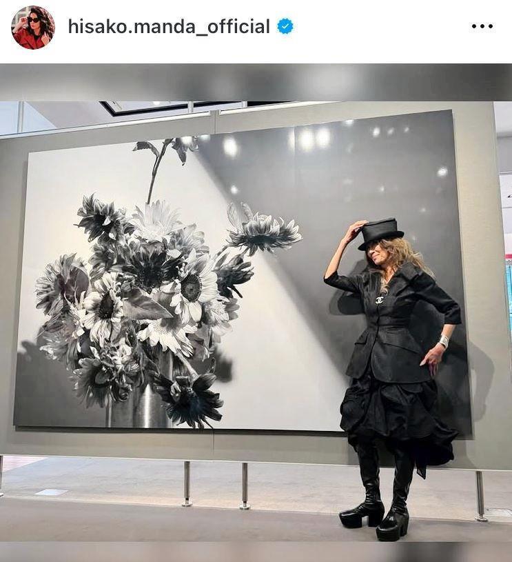 　萬田久子のインスタグラム＠ｈｉｓａｋｏ．ｍａｎｄａ＿ｏｆｆｉｃｉａｌより 