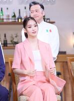 　取材会に出席した剛力彩芽（撮影・棚橋慶太）