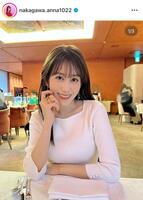 　中川安奈のインスタグラム＠ｎａｋａｇａｗａ．ａｎｎａ１０２２より