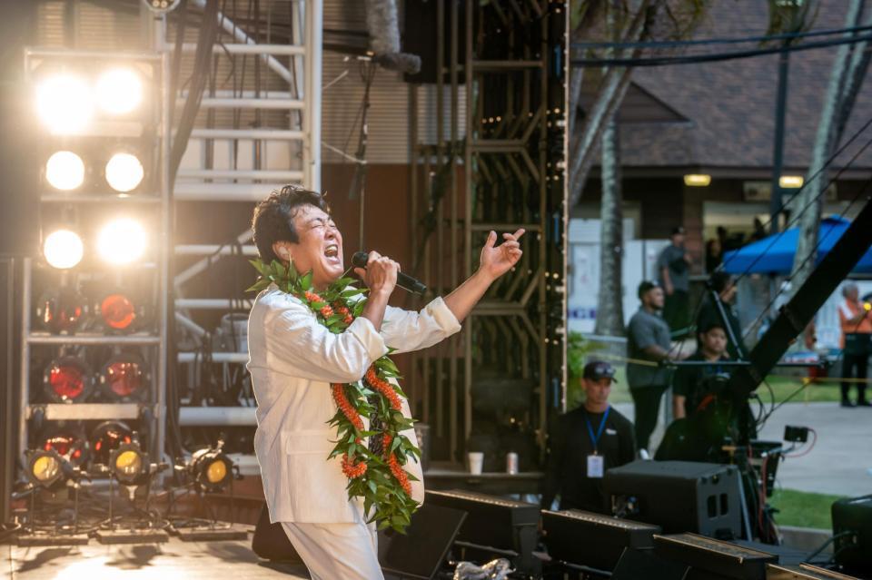 　ハワイで熱唱したＴＵＢＥの前田亘輝