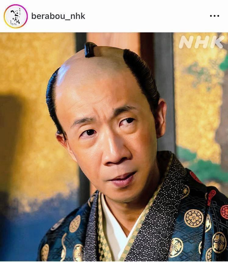 　雰囲気一変、きりっとした表情だが、劇中では果たして…。「べらぼう」のインスタグラム＠ｂｅｒａｂｏｕ＿ｎｈｋより