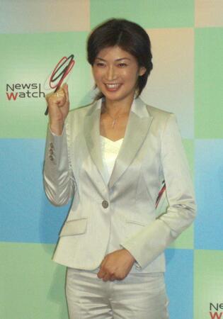 　０８年３月、ＮＨＫ時代の青山祐子アナ