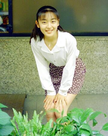 酒井美紀＝１９９５年５月、大阪市内