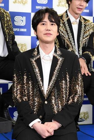 　ＳＵＰＥＲ　ＪＵＮＩＯＲ・キュヒョン＝２０２２年４月撮影