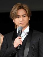 　長嶋茂雄さんについて話す堂本光一（撮影・堀内翔）