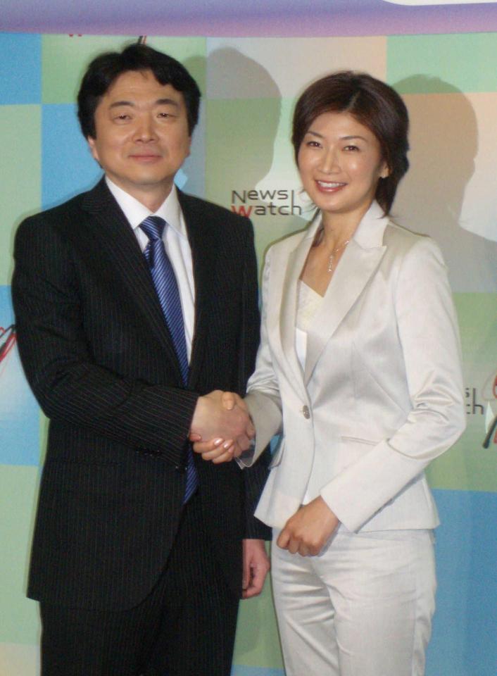 　０８年３月、ＮＨＫ時代の青山祐子アナ