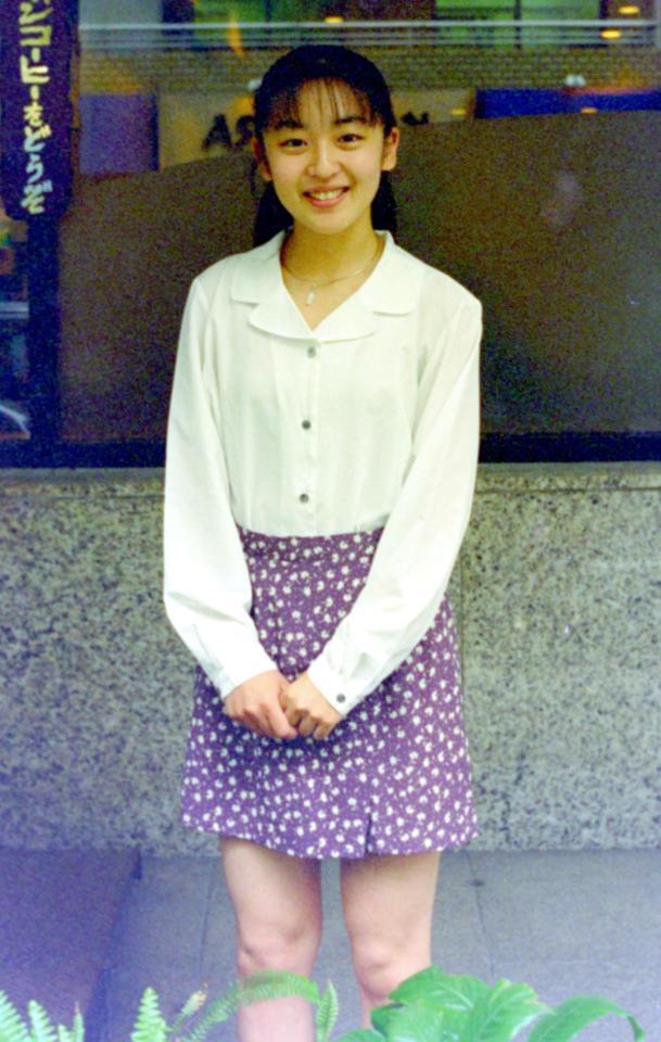 酒井美紀＝１９９５年５月、大阪市内