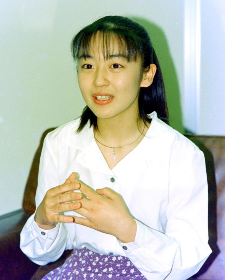 酒井美紀＝１９９５年５月、大阪市内
