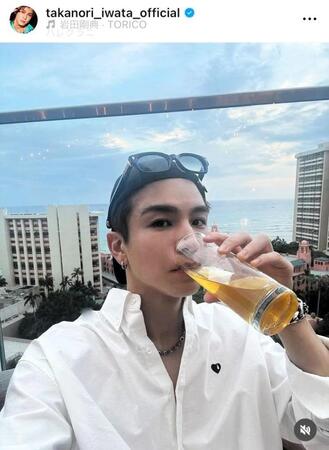岩田剛典のインスタグラム＠ｔａｋａｎｏｒｉ＿ｉｗａｔａ＿ｏｆｆｉｃｉａｌから