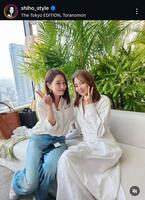 　ＳＨＩＨＯの公式インスタグラム＠ｓｈｉｈｏ＿ｓｔｙｌｅより　ＳＨＩＨＯがイ・ミンジョン（左）のＹｏｕＴｕｂｅにゲスト出演