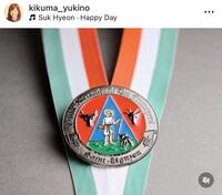 菊間千乃氏のインスタグラム＠ｋｉｋｕｍａ＿ｙｕｋｉｎｏより