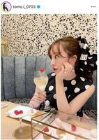 板野友美のインスタグラム＠ｔｏｍｏ．ｉ＿０７０３より