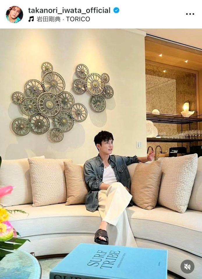 岩田剛典のインスタグラム＠ｔａｋａｎｏｒｉ＿ｉｗａｔａ＿ｏｆｆｉｃｉａｌから