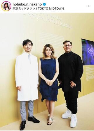 ２３年６月の中野信子氏のインスタグラム＠ｎｏｂｕｋｏ．ｎ．ｎａｋａｎｏより