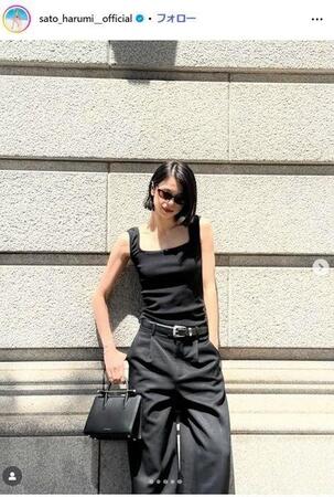 佐藤晴美インスタグラム＠ｓａｔｏ＿ｈａｒｕｍｉ＿＿ｏｆｆｉｃｉａｌ 