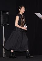 　登壇する高畑充希（撮影・西岡正）