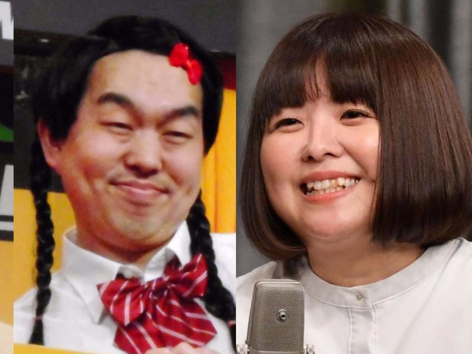 　ジェラードン・かみちぃ（左）、ＴＥＡＭ　ＢＡＮＡＮＡ・山田愛実