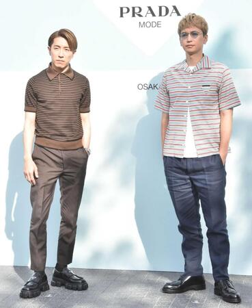 　登場した村上信五（左）と大倉忠義