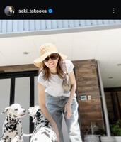 高岡早紀のインスタグラム（＠ｓａｋｉ＿ｔａｋａｏｋａ）より 