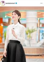 　友利新のインスタグラム＠ａｒａｔａｔｏｍｏｒｉより