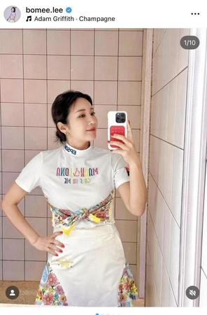 イ・ボミさんのインスタグラム＠ｂｏｍｅｅ．ｌｅｅより