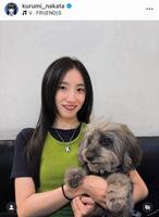 中田クルミのインスタグラム＠ｋｕｒｕｍｉ＿ｎａｋａｔａより