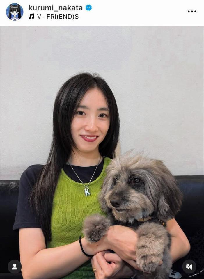 中田クルミのインスタグラム＠ｋｕｒｕｍｉ＿ｎａｋａｔａより
