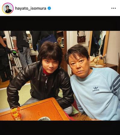　磯村勇斗のインスタグラム＠ｈａｙａｔｏ＿ｉｓｏｍｕｒａより