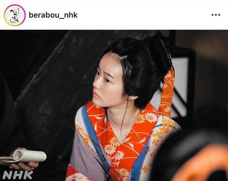 　可憐なちどり。大河ドラマ「べらぼう～蔦重栄華乃夢噺～」のインスタグラム＠ｂｅｒａｂｏｕ＿ｎｈｋより。