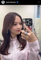 森香澄インスタグラム（＠ｍｏｒｉ＿ｋａｓｕｍｉ＿）より