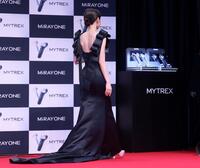 　降壇する前田敦子（撮影・石井剣太郎）