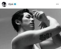 　タトゥーもちらりで雰囲気一変！ディーン・フジオカのインスタグラム＠ｔｆｊｏｋより