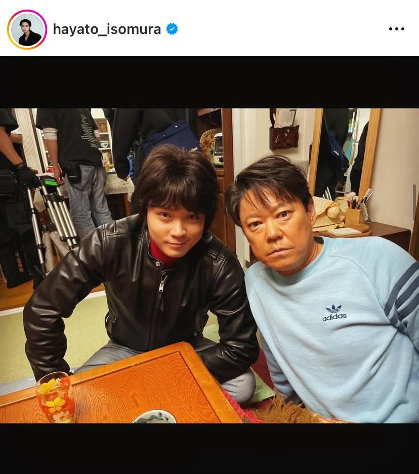 　磯村勇斗のインスタグラム＠ｈａｙａｔｏ＿ｉｓｏｍｕｒａより