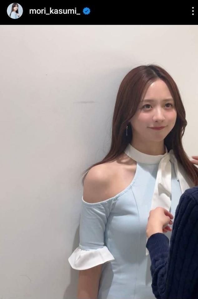 　森香澄インスタグラム（＠ｍｏｒｉ＿ｋａｓｕｍｉ＿）より