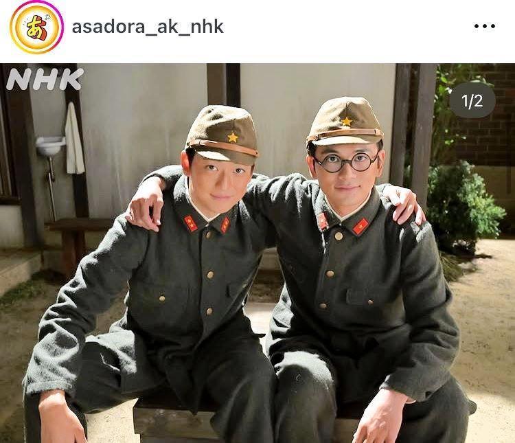 　「あんぱん」の公式インスタグラム＠ａｓａｄｏｒａ＿ａｋ＿ｎｈｋより