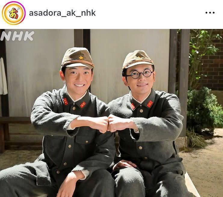 　「あんぱん」の公式インスタグラム＠ａｓａｄｏｒａ＿ａｋ＿ｎｈｋより