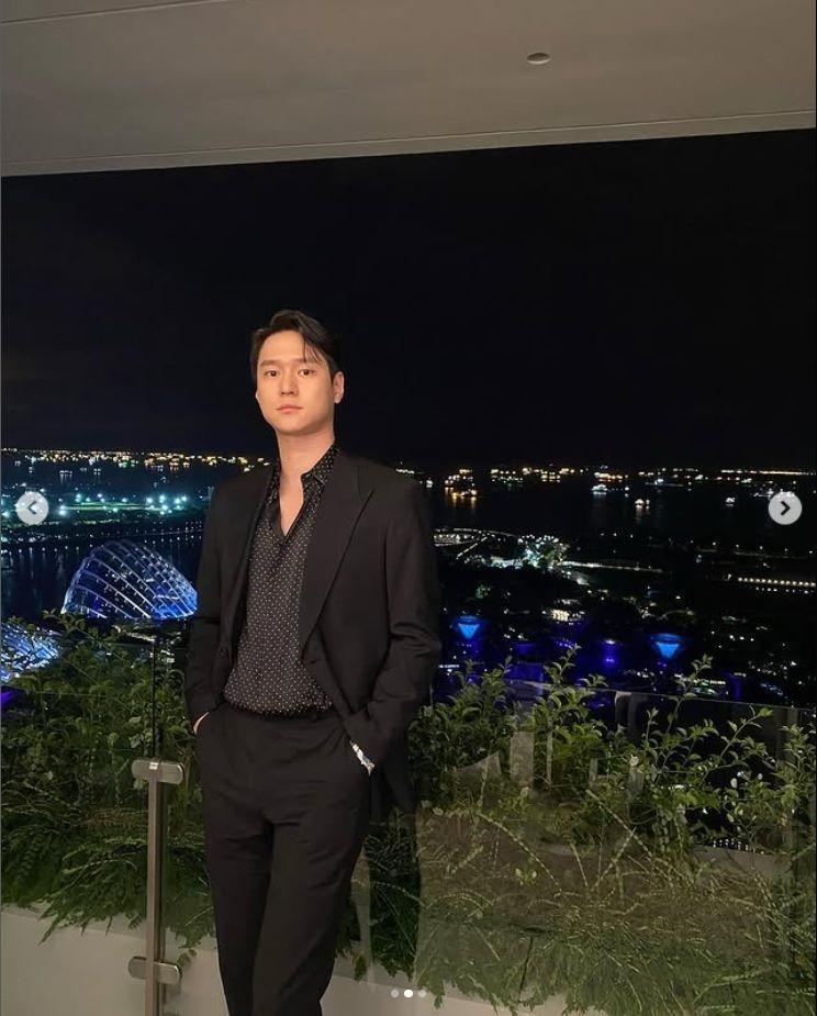 　コ・ギョンピョの公式インスタグラム＠ｋｏｐｕｌａｒより　撮影前にはストイックなダイエットでシャープな体に