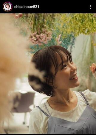 　井上千沙アナウンサーのインスタグラム（＠ｃｈｉｓａｉｎｏｕｅ５３１）より。