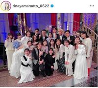 　山本里菜アナウンサーのインスタグラム（ｒｉｎａｙａｍａｍｏｔｏ＿０６２２）より