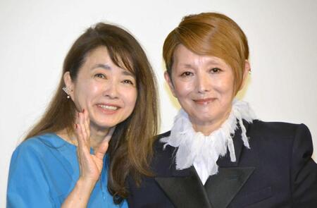 　風吹ジュン（左）と夏木マリ