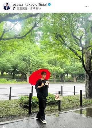 　大沢たかおのインスタグラム＠ｏｓａｗａ＿ｔａｋａｏ．ｏｆｆｉｃｉａｌから
