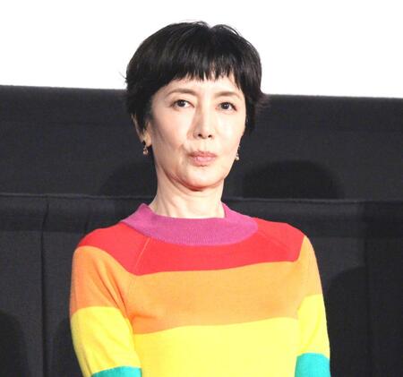 　完成披露上映会に登壇した戸田恵子