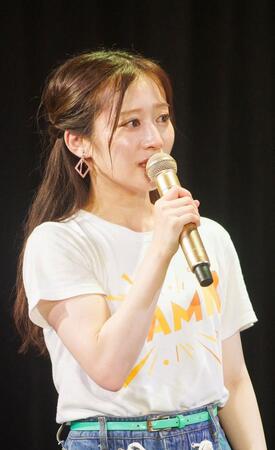 　卒業を発表したＮＭＢ４８の川上千尋　©ＮＭＢ４８