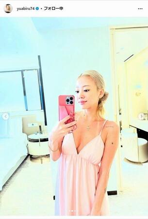 あびる優のインスタグラム＠ｙｕａｂｉｒｕ７４から