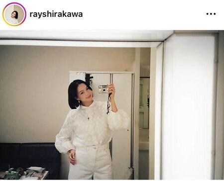 白河れいのインスタグラム＠ｒａｙｓｈｉｒａｋａｗａより