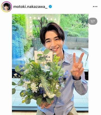 ２４年１０月の中沢元紀のインスタグラム＠ｍｏｔｏｋｉ．ｎａｋａｚａｗａ＿より