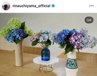 内山理名のインスタグラム＠ｒｉｎａｕｃｈｉｙａｍａ＿ｏｆｆｉｃｉａｌより