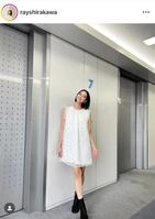 白河れいのインスタグラム＠ｒａｙｓｈｉｒａｋａｗａより